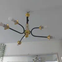دو عدد لوستر ۶ شاخه