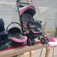 فروش صندلی غذا-صندلی ماشین-کالسکه-کریر کاملا نو