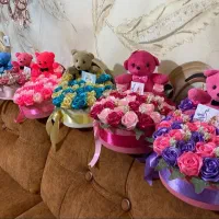 گل روبانی وباکس|گل مصنوعی|اهواز, کمپلو جنوبی|دیوار