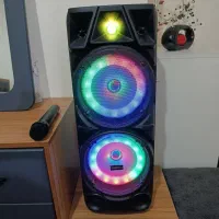 اسپیکر و باند شارژی بلند قوی میکروفون دار