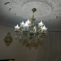 لوستر برنجی ۶شاخه