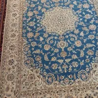 ۲ جفت فرش نائینی نقشه اصفهان ۹لا|فرش|اصفهان, خواجو|دیوار