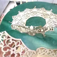 تعدادی رومیزی مربع و دایره مخمل مبلی|پرده، رانر، رومیزی|اسلام‌شهر, صادقیه|دیوار