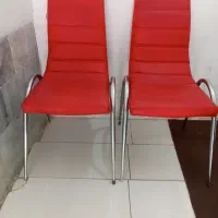 صندلی پایه استیل