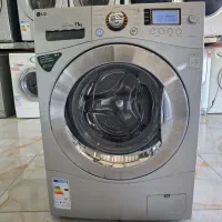 ماشین لباسشویی الجی11kg ال ای دی سیلور مناسب جهاز|ماشین لباسشویی و خشک‌کن لباس|تهران, آذری|دیوار