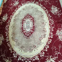 فرش ۶ متری رنگ زرشکی|فرش|قم, چهل درخت‎|دیوار