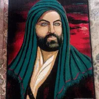 قالیچه عکس پیامبر و حضرت علی