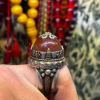 انگشتر مهره کهنه عقیق