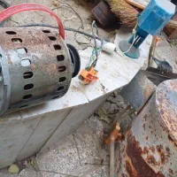 لوازم کولر ابی موتور ژن بزرگ پمپ اب تسمه بدنه