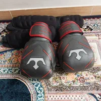 دستکش بوکس با زانو بند نو