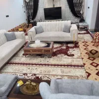 مبل راحتی ۸ نفره + میز غذاخوری ۶ نفره چوب راش|مبلمان خانگی و میز عسلی|کارون, |دیوار