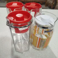 پارچ و انواع استکانهای فرانسوی|ظروف سرو و پذیرایی|محمدشهر, محمدشهر|دیوار