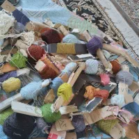 نخ تابلو فرش مرینوس ۸۳رنگ|تابلو، نقاشی، عکس|شیراز, کوشک میدان|دیوار