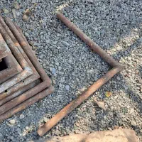 لوله داربست زیر سقفی مثلثی