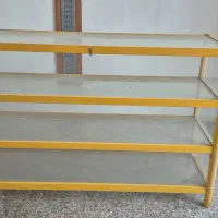 ویترین شیشه ای ۴ طبقه
