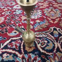 قلیان برنجی عتیقه/قدیمی و اصیل کار دست، تزئینی|کلکسیون اشیاء عتیقه|قم, محمد آباد|دیوار