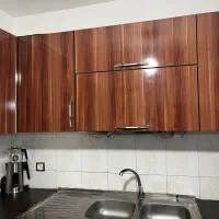 ست کامل کابینت جنس ام دی اف جادار درحد نو|آب‌چکان و نظم‌دهنده ظروف|کنگاور, |دیوار