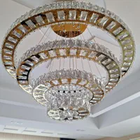 لوستر کریستال استیل ( ریموت دار )|لوستر و چراغ آویز|تهران, گلستان (شهرک راه آهن)|دیوار