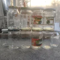 شیشه برای رب و ترشی و....