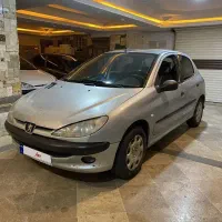 پژو۲۰۶ مدل ۸۳ تیپ ۲ تمیز و سالم به شرط