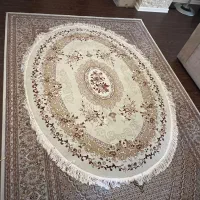 فرش ماشینی بیضی شکل 2متر در 1/5متر|فرش|تبریز, |دیوار