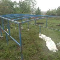 لوله مسقف با چادر برزنتی نیسان|قطعات یدکی و لوازم جانبی|لاهیجان, کوی زمانی|دیوار