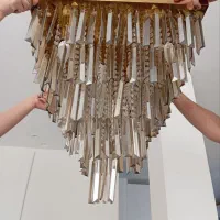 لوستر|لوستر و چراغ آویز|بندر امام خمینی, |دیوار