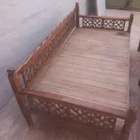 ۲عدد تخت سنتی|مبلمان خانگی و میز عسلی|کوهدشت, |دیوار