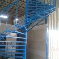 جوشکاری سیار /ساخت و نصب  پله گرد