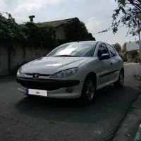 پژو 206 سفید مدل ۹۷ تیپ پنج tu5 خوش رخ و سلامت|خودرو سواری و وانت|رشت, رشتیان|دیوار