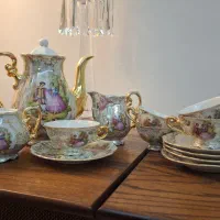 ست قهوه خوری آنتیک باواریا