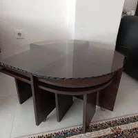 مبل راحتی و جلو مبلی و چهارتا عسلی و میز تی وی|مبلمان خانگی و میز عسلی|سنندج, |دیوار