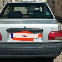 پراید سالم تمیز کمی هم آفتاب سوختگی داره  سقف