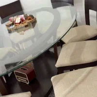 میز ناهارخوری سالم هشت نفره