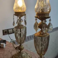 فروش دو عدد شمدان برنجی متفاوت از همدیگر|صنایع دستی و سایر لوازم تزئینی|ورامین, خیر آباد|دیوار
