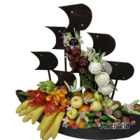 کشتی چوبی مناسب تزئین یلدا|صنایع دستی و سایر لوازم تزئینی|اصفهان, سرچشمه|دیوار