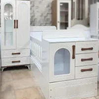 سرویس کودک نوجوان اقتصادی|تخت و سرویس خواب|مشهد, جانباز|دیوار