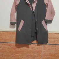 دو دسته مانتو شلوار مدرسه