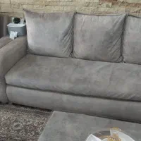 مبل 7 نفره اصفهان + میز جلو مبلی + عسلی|مبلمان خانگی و میز عسلی|بندرعباس, |دیوار