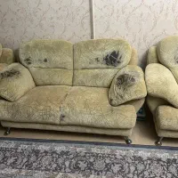 مبل راحتی ۷ نفره|مبلمان خانگی و میز عسلی|رشت, خمیران زاهدان|دیوار