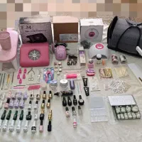 وسایل کاشت ناخن کامل