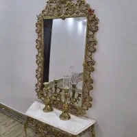 آینه کنسول برنزه