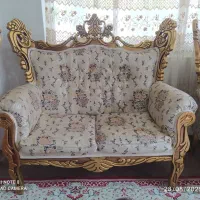 مبل هفت نفره دو دست|مبلمان خانگی و میز عسلی|بندر انزلی, گمرک|دیوار