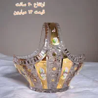 کریستال چک طلاکوب|ظروف سرو و پذیرایی|تهران, پرستار|دیوار
