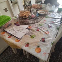 میز غذاخوری چوبی