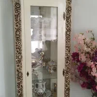 بوفه ویترین و اینه قدی