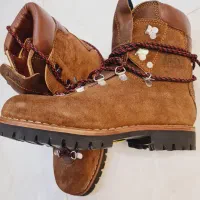 کفش کوهنوردی حرفه ای با چرم طبیعی سایز۴۳