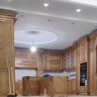 نصب کمد کابینت قرنیز درب اتاقی تعمیرات