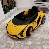 ماشین شارژی مدل لامبورگینی (سیان)