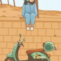 موتور ms1 50 cc دخترونه و بچگانه|موتورسیکلت|تهران, نیکنام|دیوار